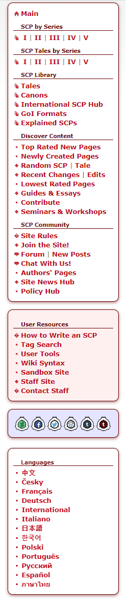 Chat Guide - SCP Foundation